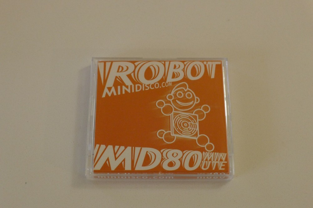 MINIDISCO ROBOT MD80 CLEAR MINIDISC