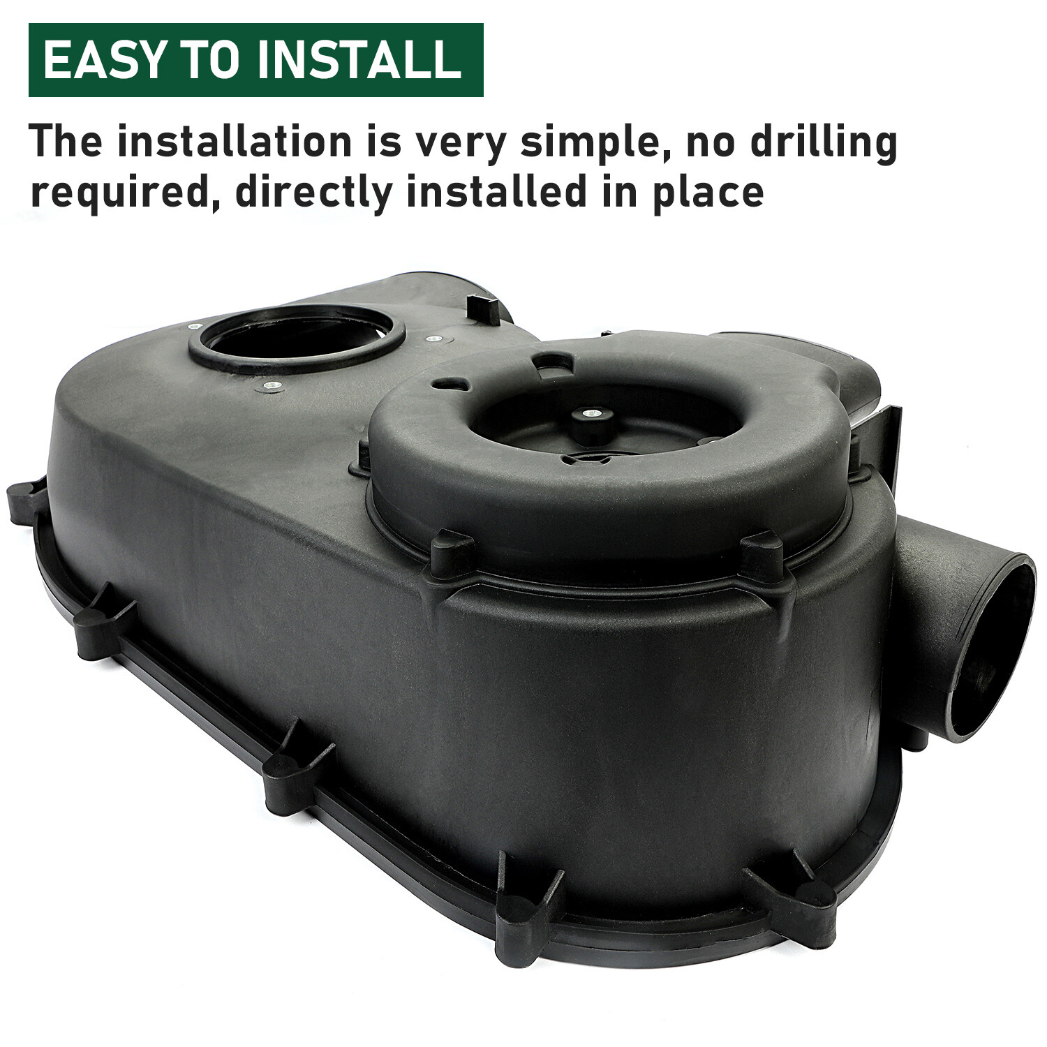 Clutch Back Inner CVT Variator Belt Cover Air Guide For Can Am 17-22 Maverick X3