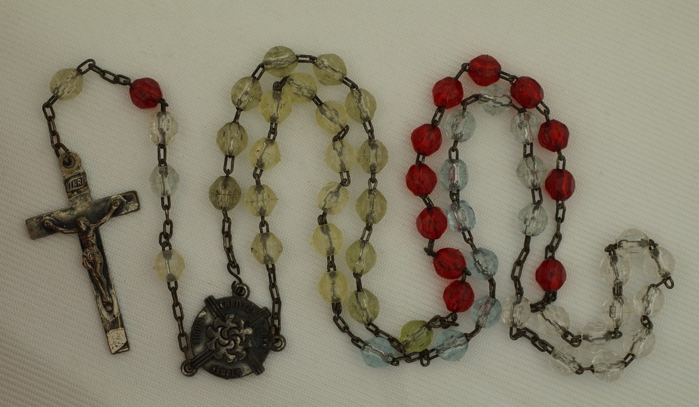 Vintage Millenium Rosary Jubilee 2000 CHRIST YESTERDAY TODAY FOREVER Jubilaeum