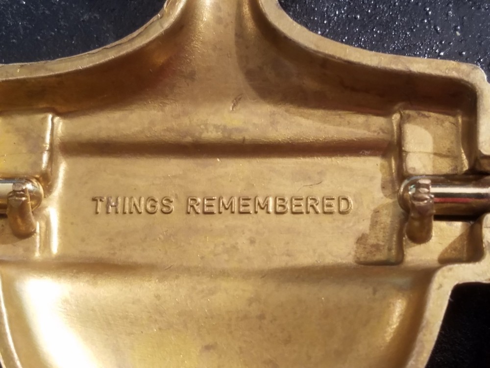 THINGS REMEMBERED SOLID BRASS DOOR KNOCKER Engraved "CASEY"
