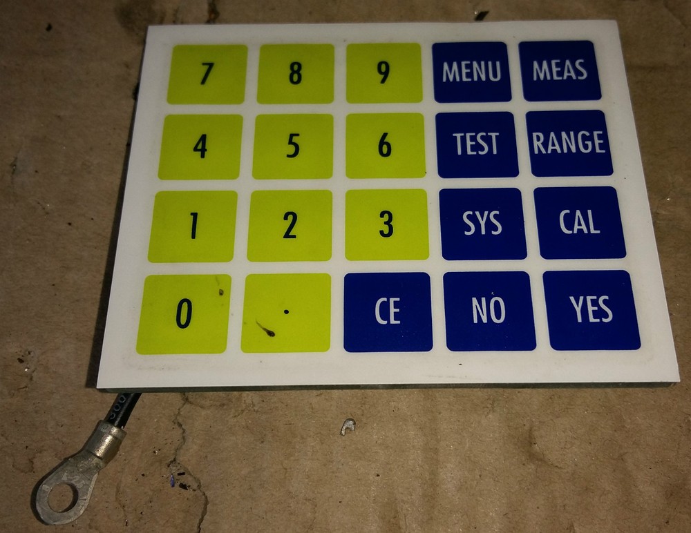 KeyBoard for Eco Physics Model CLD Analyzer