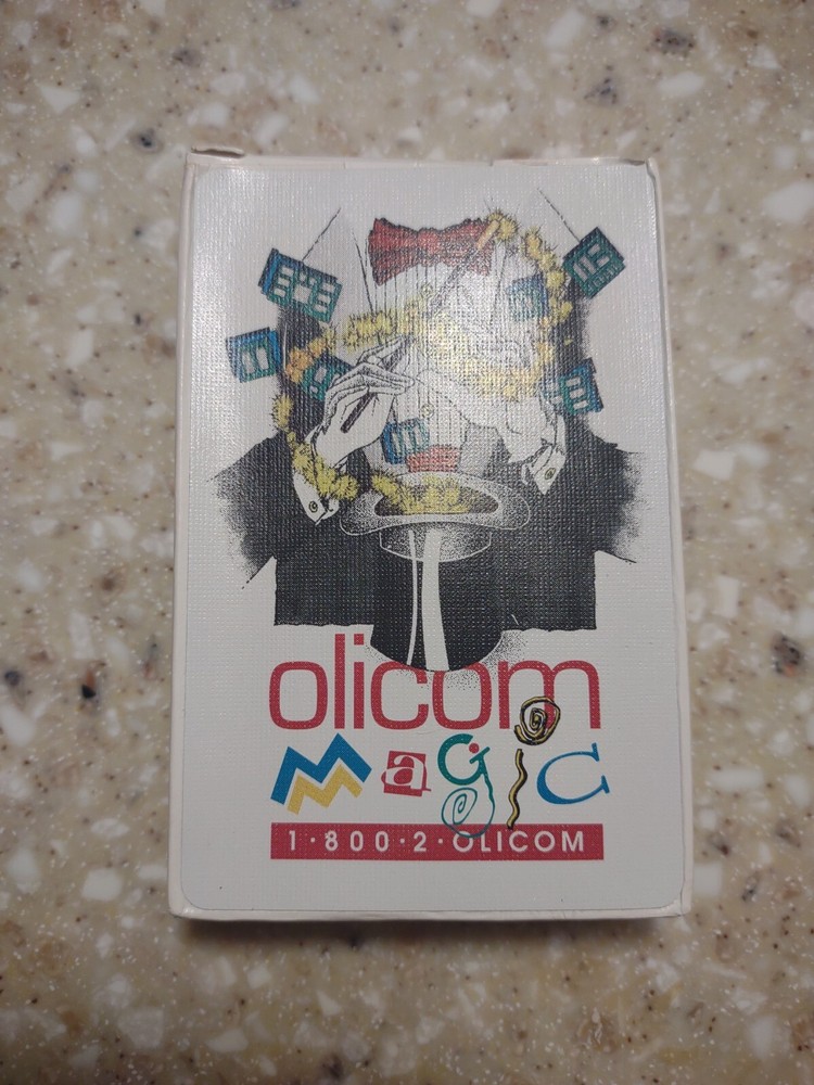 Olicom Magic Computer Networld Dallas 1993 Playing Card Deck