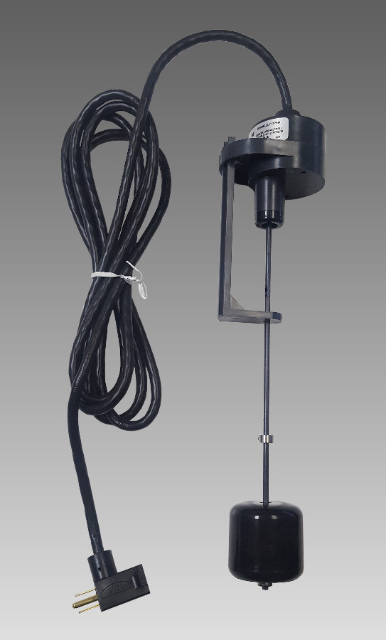 Vertical Float Switch - 10 Foot - 2 Inch Pumping Range - Normally Open - 120 VAC