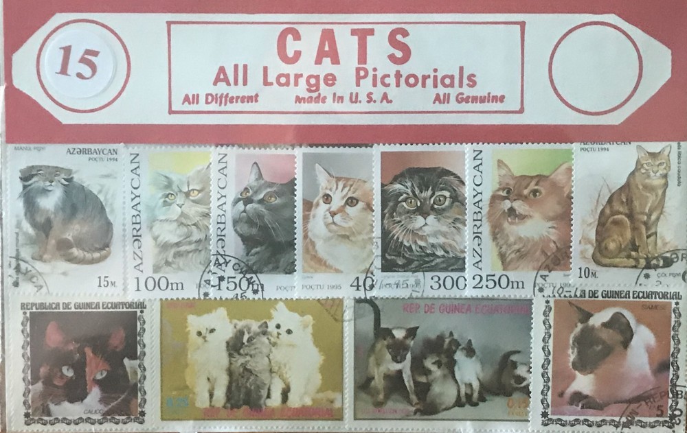 Stamp Packet - Cats