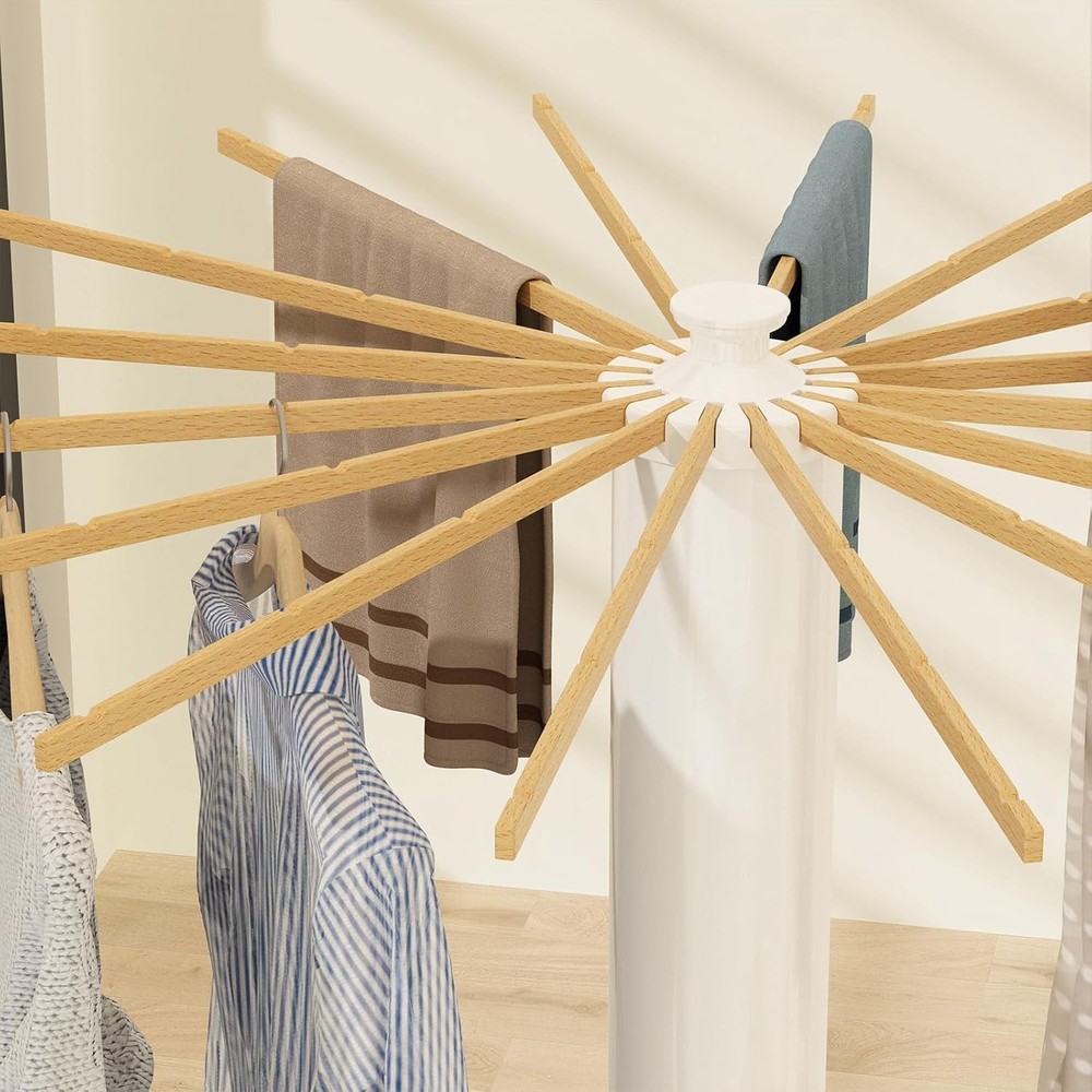 Tripod Style Drying Rack, Foldable Octopus Standing Drying Rack