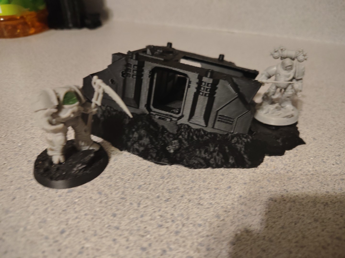 Rhino Wreck Terrain Perfect For Warhammer 40K