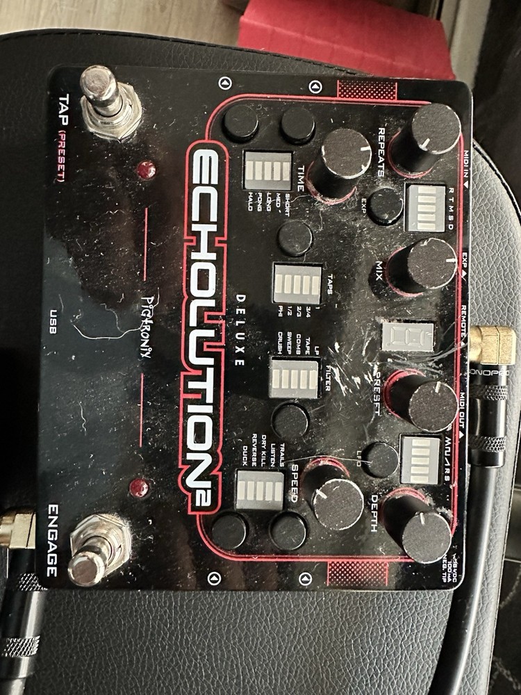 Pigtronix Echolution 2 Deluxe With Remote Switch