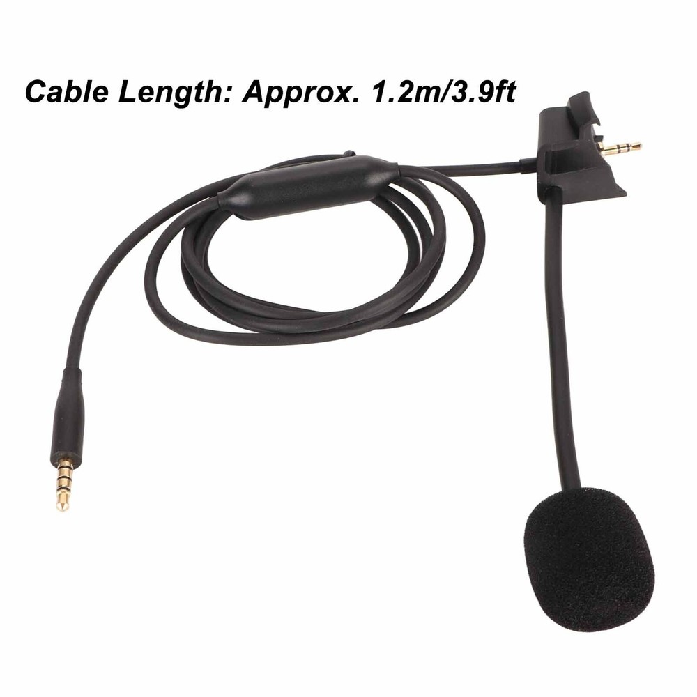 Boom Mic Cable Professional Noise Reduction Replacement Headphone Boom