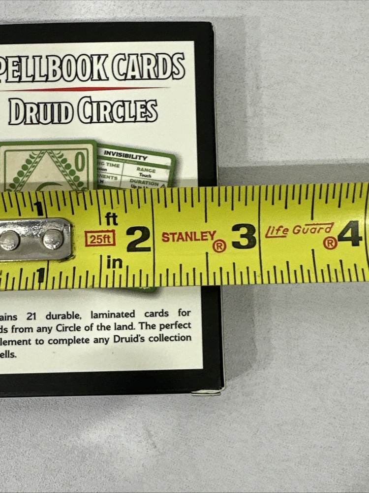 D&D Spellbook Cards Druid Circles Complete