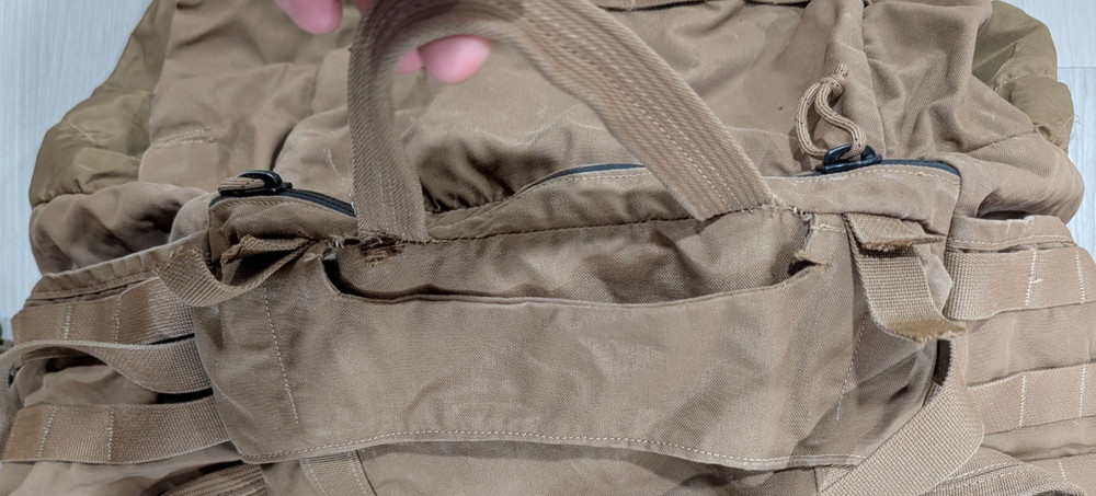 USMC Eagle Industries Main Pack – Coyote Brown No Frame/Straps, Incomplete USED