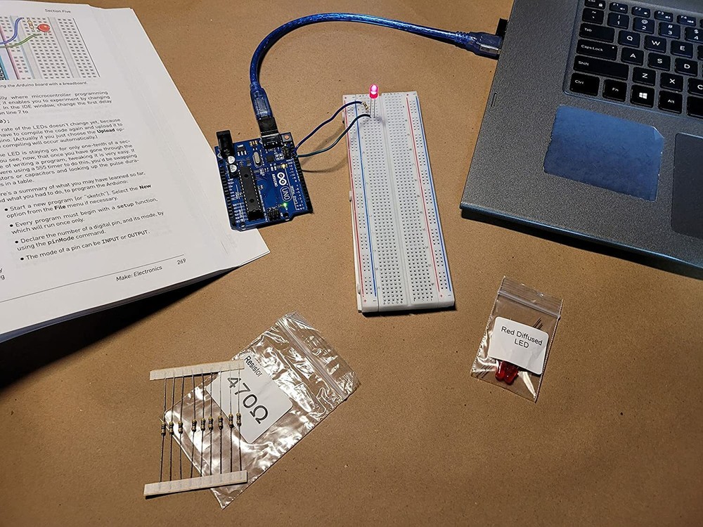 Make: Electronics 3rd Edition Kit 1 & 2 Ultimate Deluxe Bundle Includes New Book