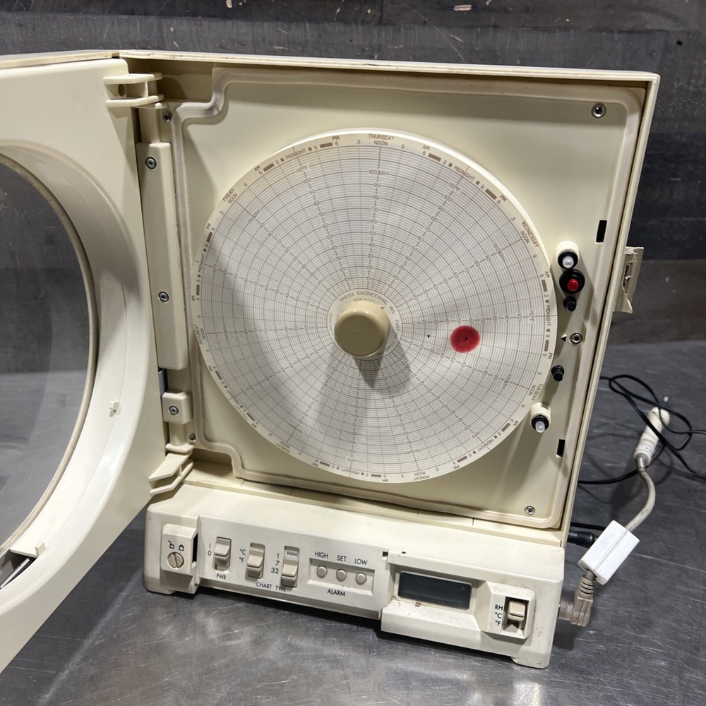 Omega CT Temperature & Humidity Chart Recorder Used Surplus