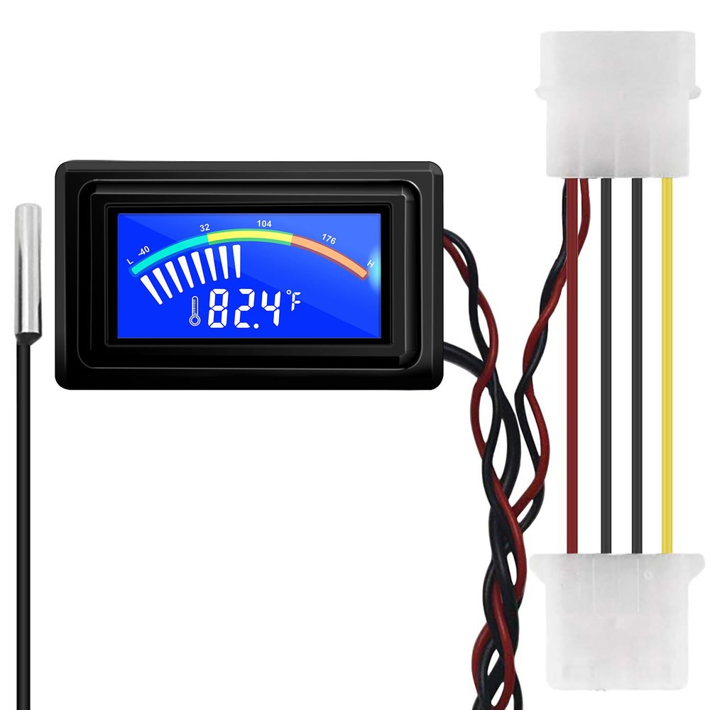 Digital Thermometer Temperature Meter 14~176F Fahrenheit Centigrade -10~80℃ PC