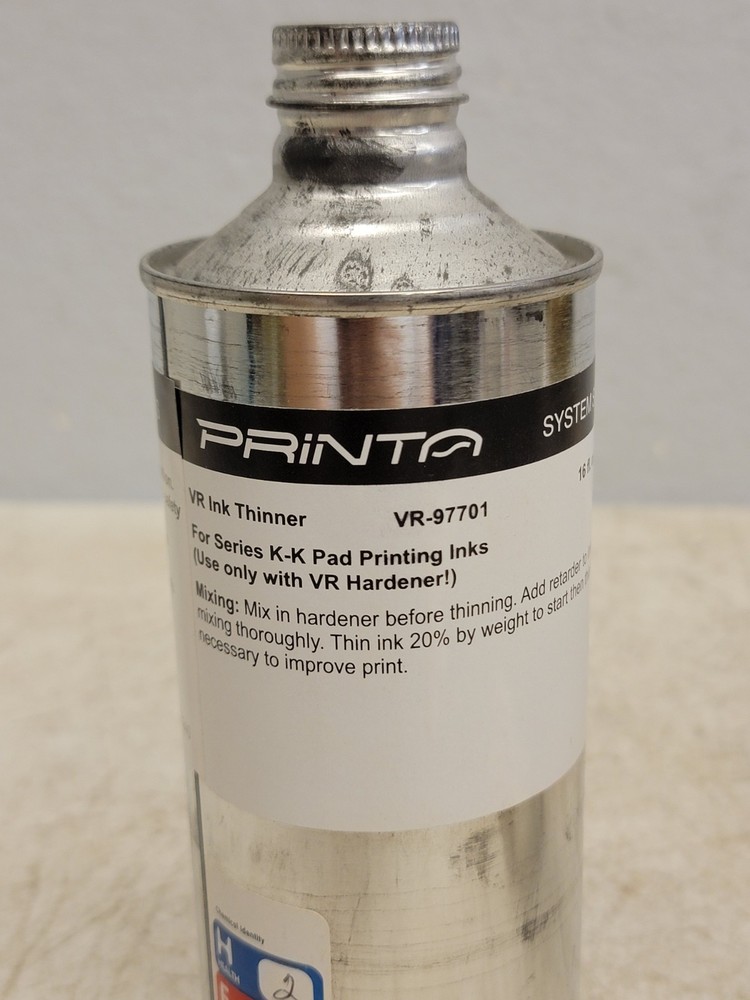 Printa Systems VR Ink Thinner (VR-97701) + Medium Thinner 97502