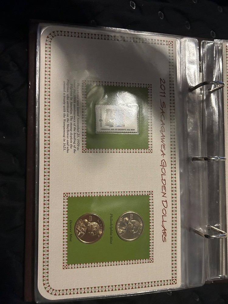 Complete set Sacagawea dollar coins pcs 2009-2015