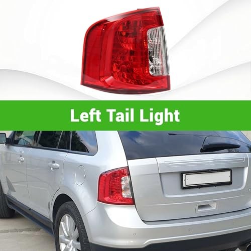 Tail Light Rear Brake Lamp Assembly Driver Side Replacement for Edge 2011-2014