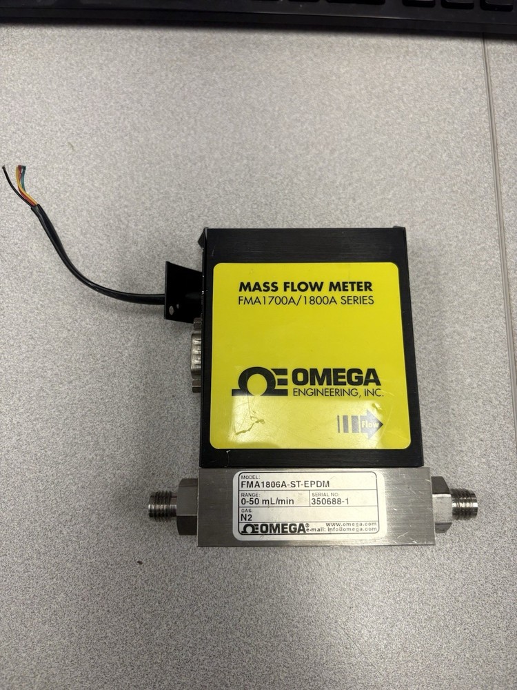 OMEGA Mass Flow Meter FMA1806A-ST-EPDM N2 (Missing display)
