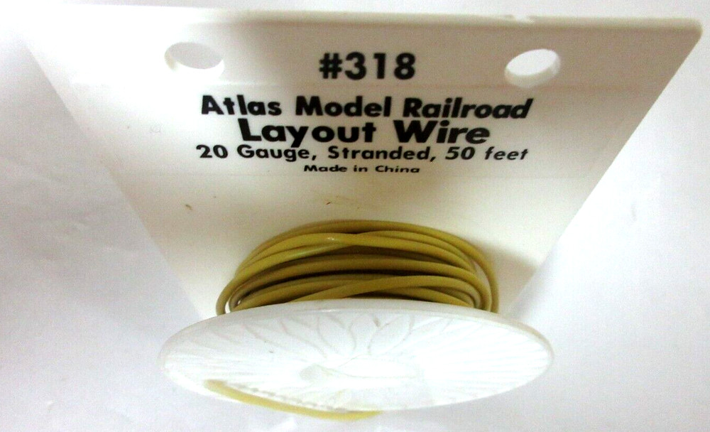 HO/N Atlas 3 20 Gauge Stranded Layout Wire