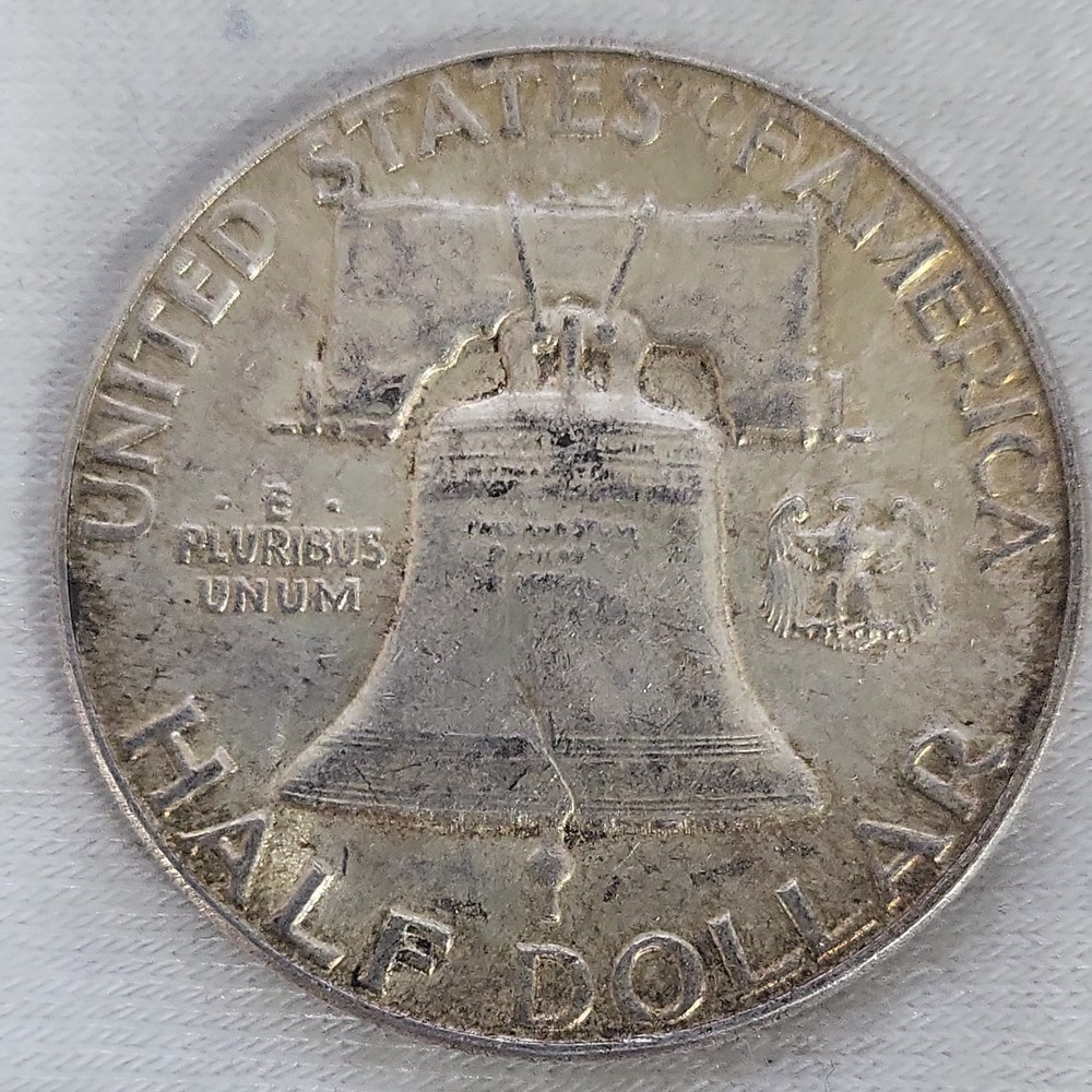 1957 Franklin Half Dollar in VF Condition