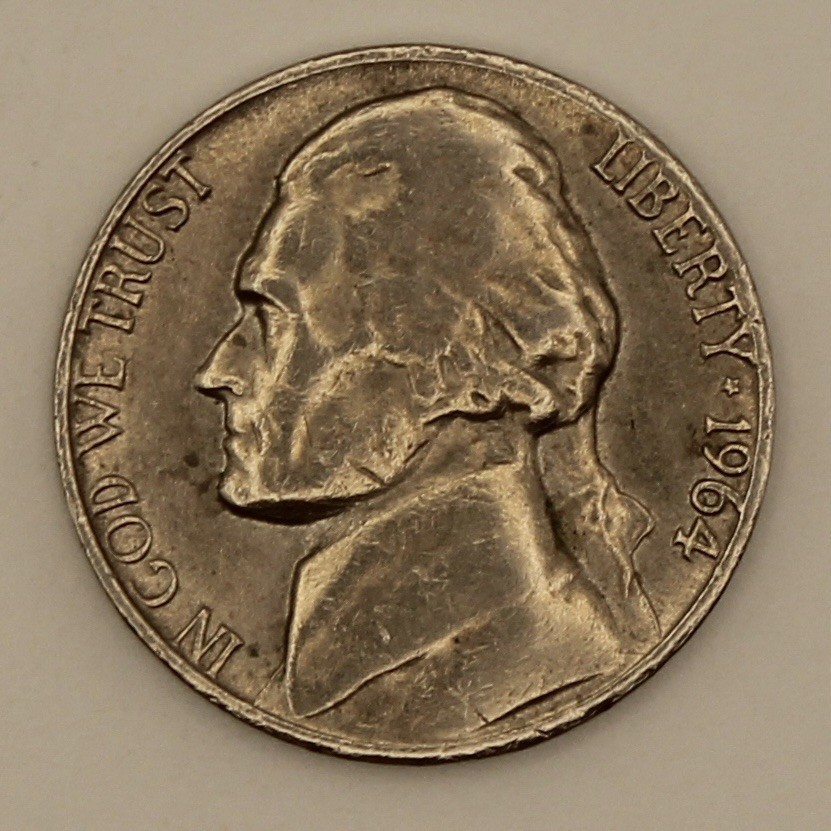 1964 Jefferson Nickel