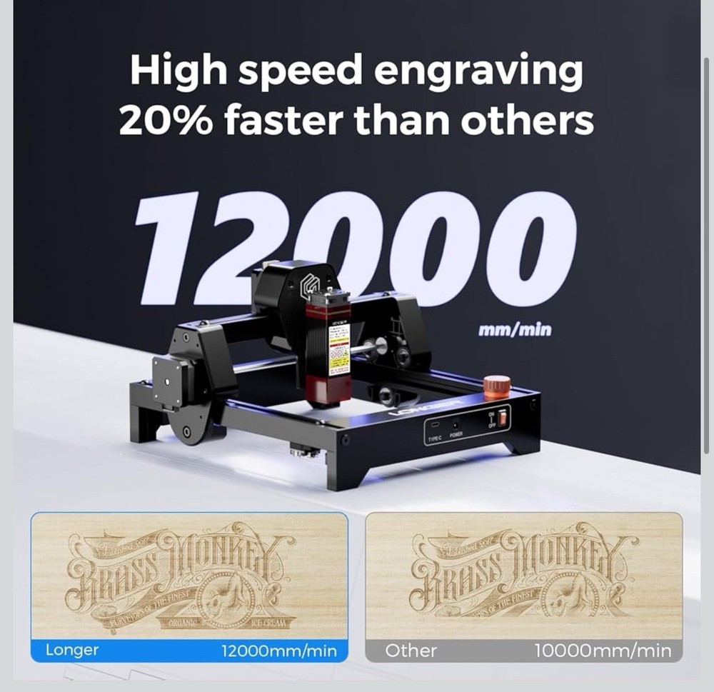 Longer Ray 5 3500mw Engraving Machine