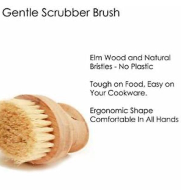 Cast Iron Sam's Scrub Brush #S 379