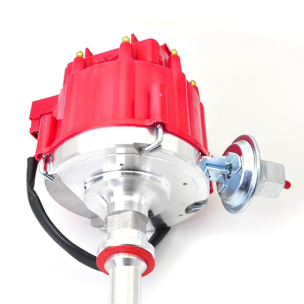 GM08 HEI Distributor &Wire &Pigtail for Chevy 350 454 SBC BBC w/65K Volt 9000RPM