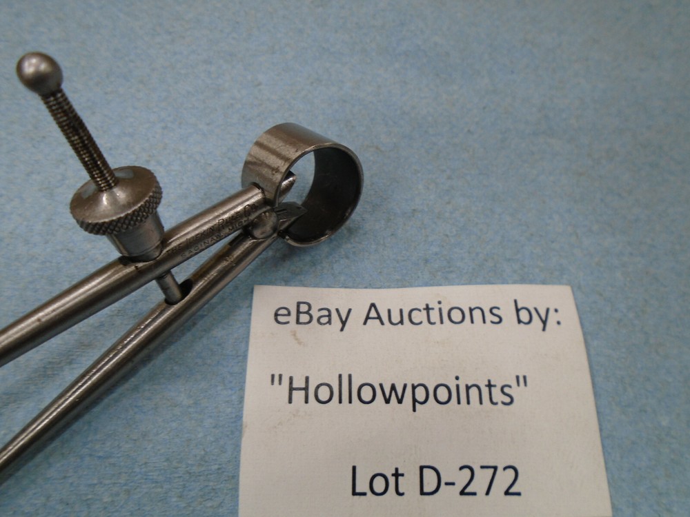 Lufkin 142 ToolMakers 3" Inside Caliper Round Leg Solid Nut for Machinist D272