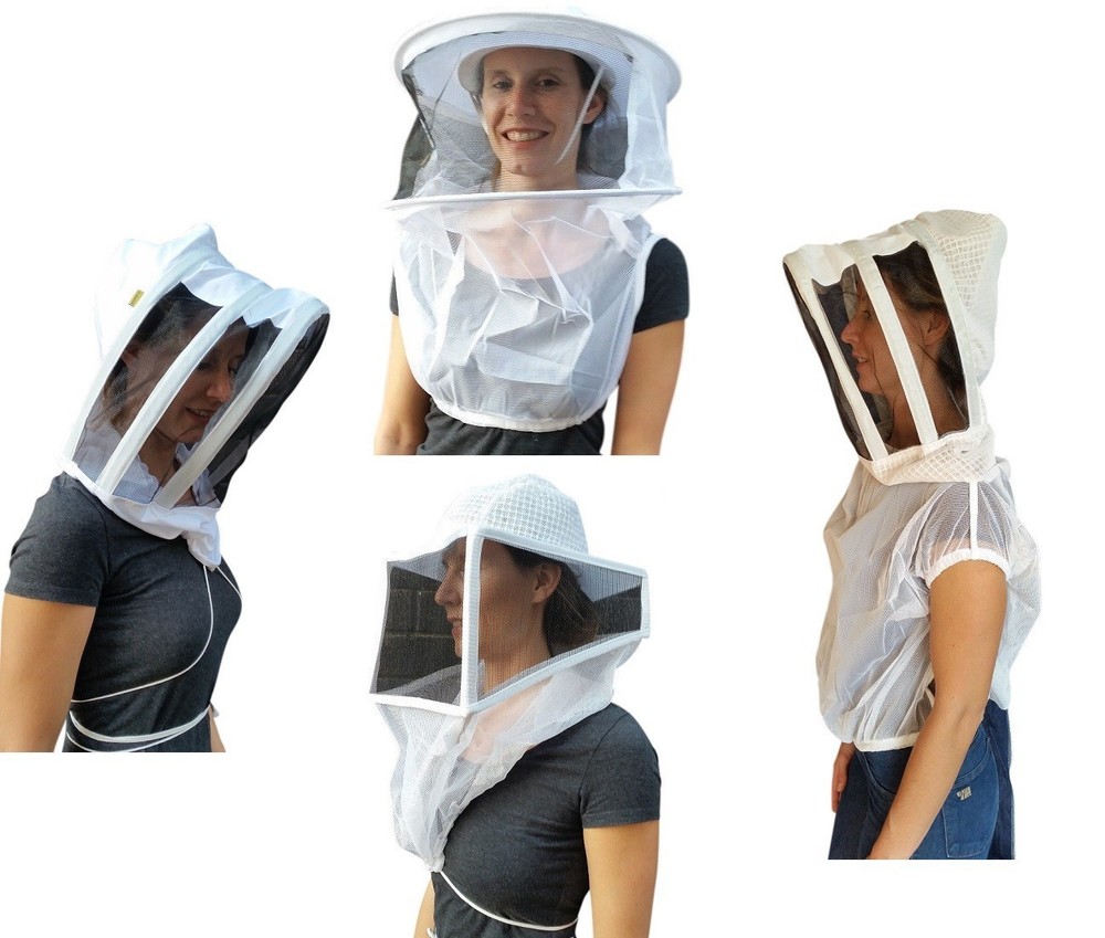 BEEKEEPING BEE VEILS ROUND HAT & SHERIFF STYLE PROFESSIONAL QUALITY