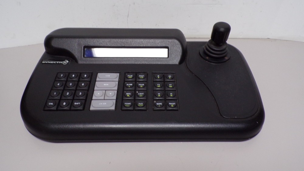 Synetics CCTV Keyboard Type EX-250 RS232 Untested