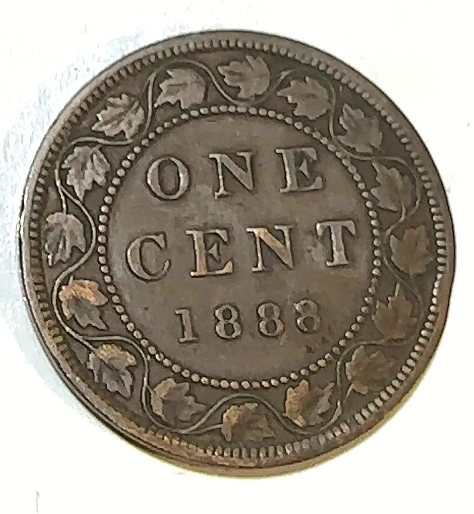 1888 Canada Large Cent Super Original XF+ CHRC