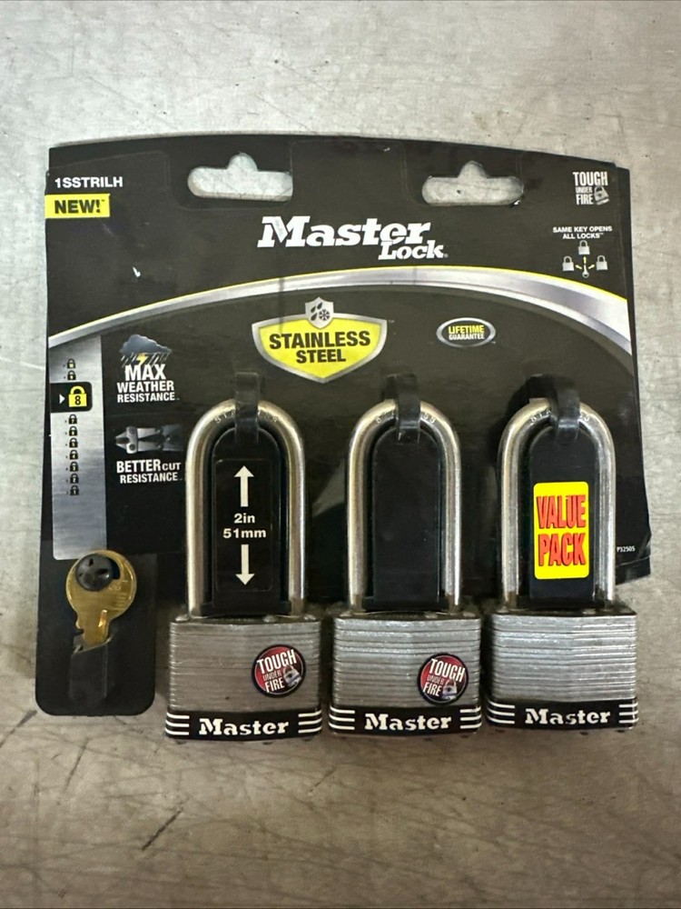NEW Master Lock 3pack Key Code 3848 PN: 1SSTRILH