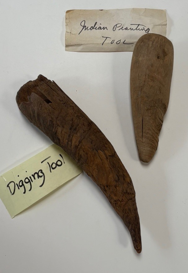 Native American Wooden Tools ? Digging and Planting ? Wood Artifact Antique
