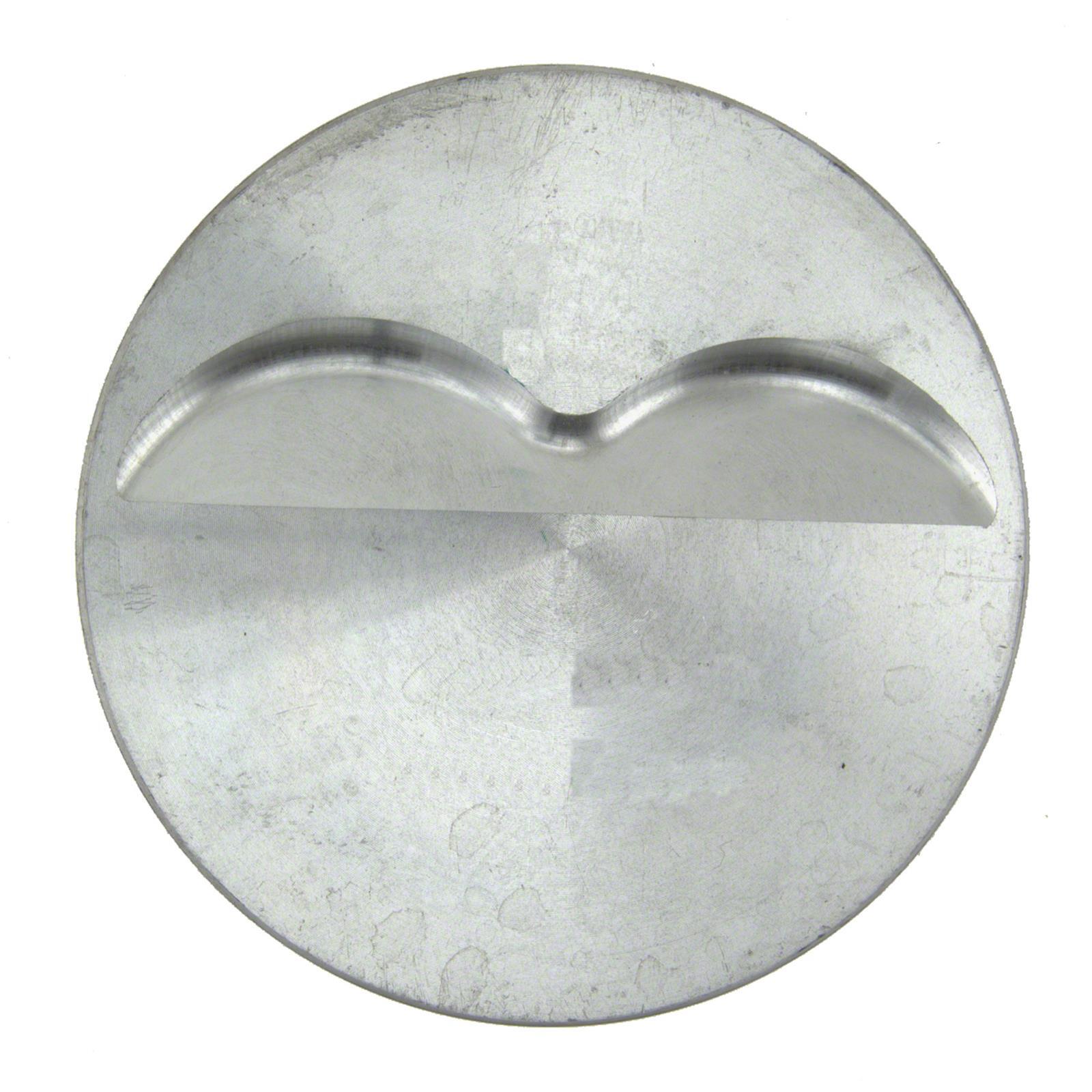 SPEED PRO Hypereutectic Coated Flat Top 2vr Pistons Set/8 Chevy SB 350 9.7:1 STD