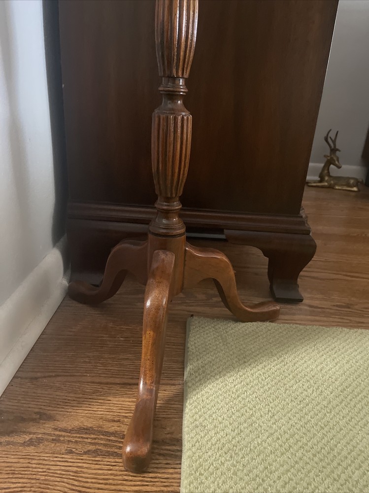 BAKER Mahogany Basin Stand Planter
