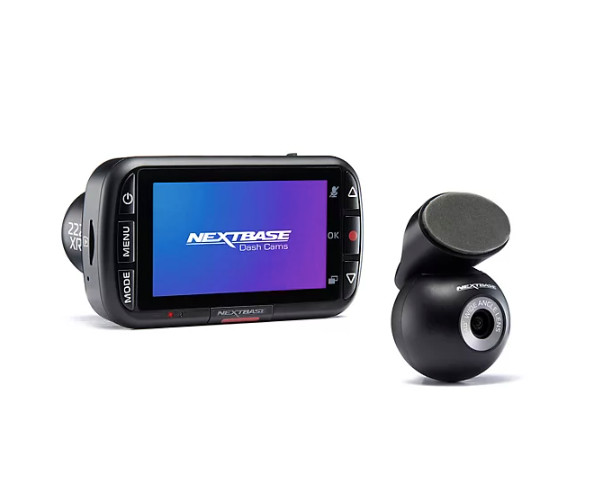 Nextbase 222XR Dash Camera + Rear Cam Bundle, Includes 32GB SD Card