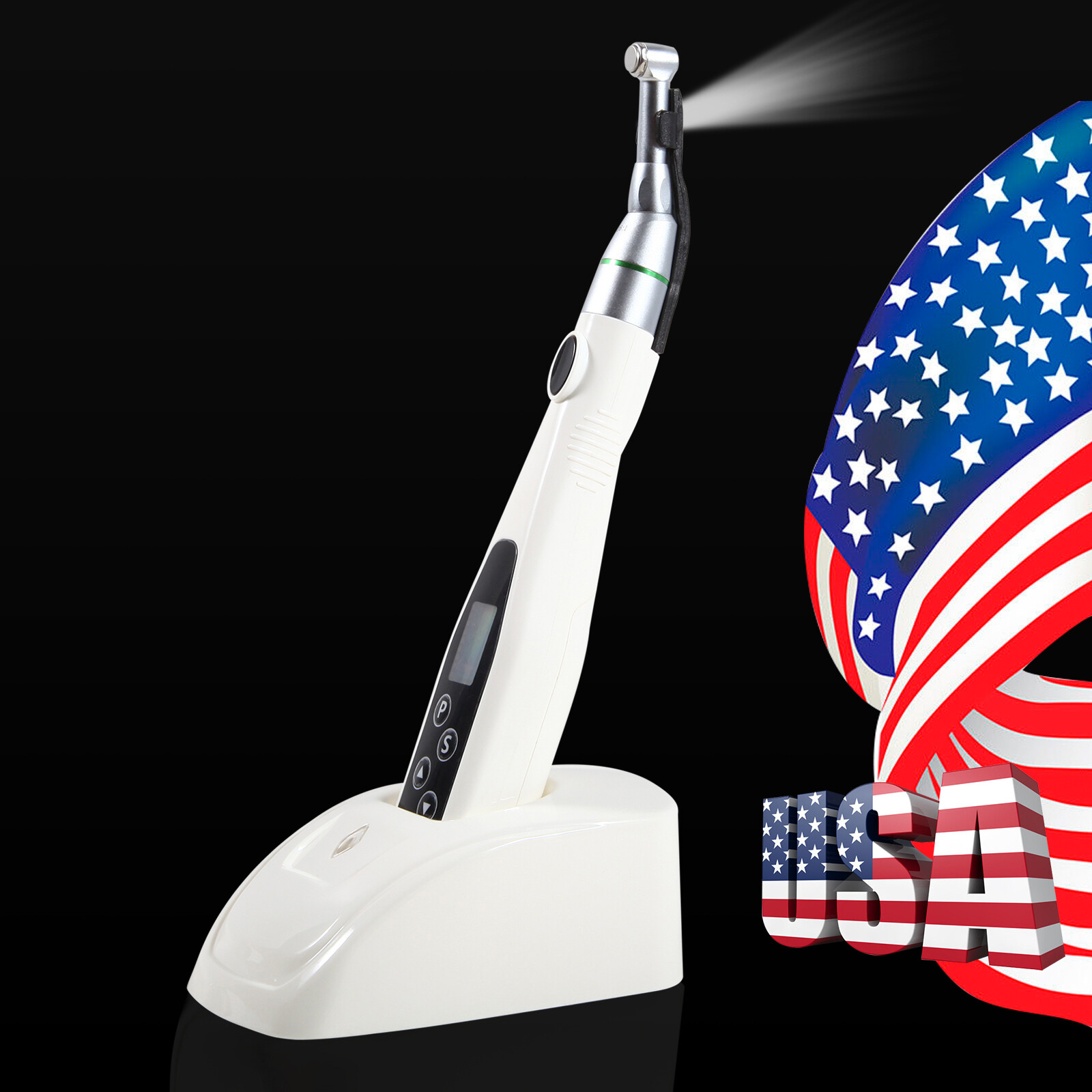 Wireless LED Dental Endodontic​ Endo Motor Root Canal 16:1 Mini Head Handpiece