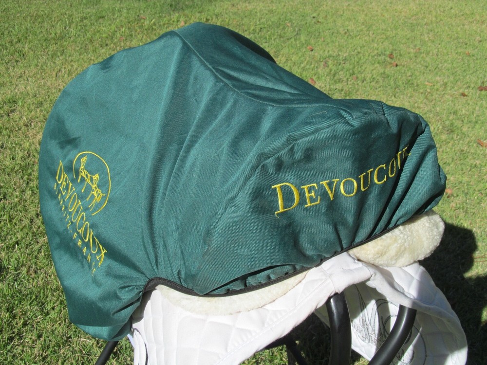 18" DEVOUCOUX BIARRITZ S close contact jumping saddle-2A FLAPS-2017 MODEL