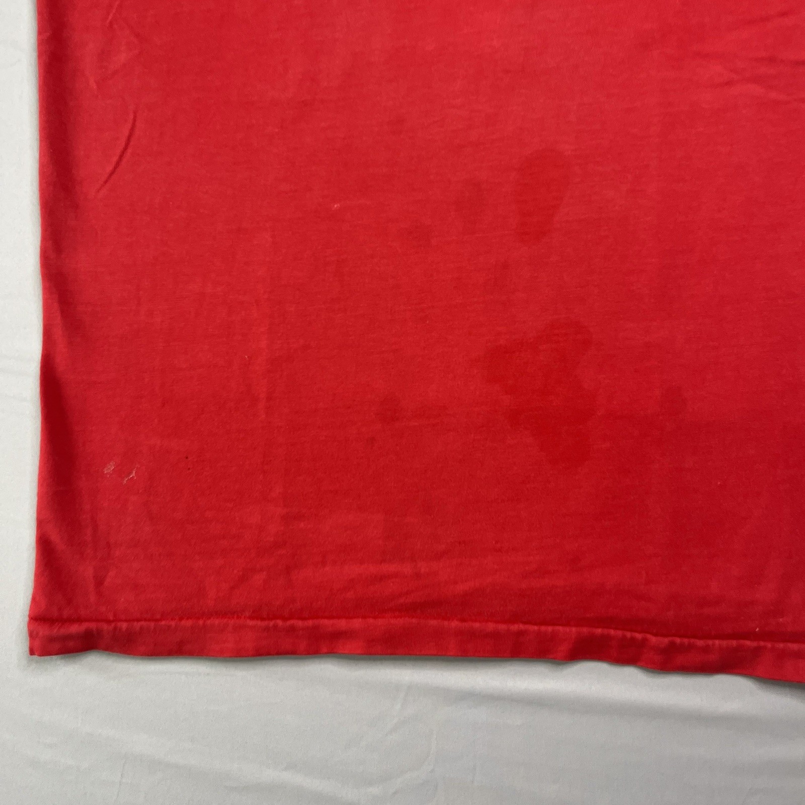 Vtg Corona Beach Club Tank Top Mens Large Red Distressed Baja California Mexico