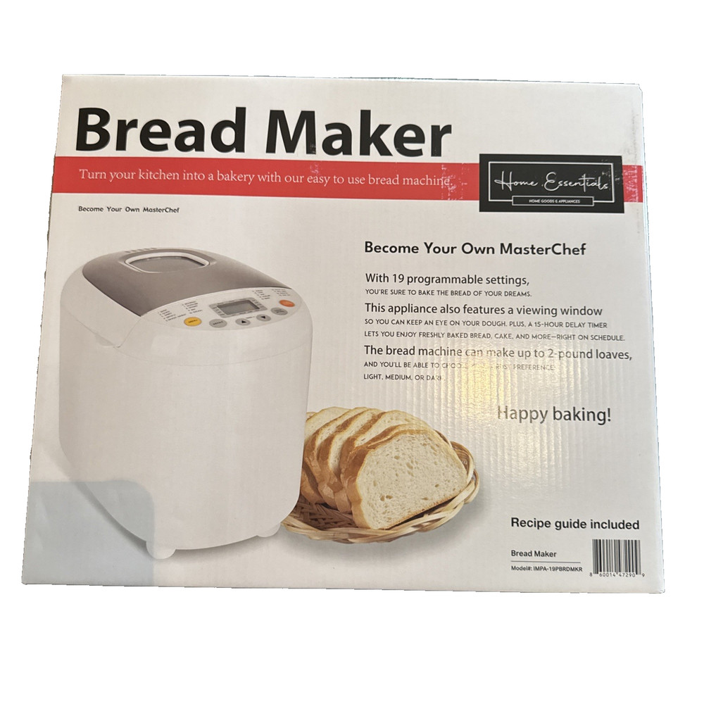 Home Essentials Home Goods & Appliances Bread Maker