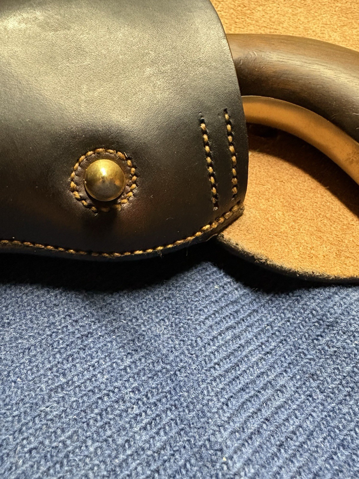 Colts Dragoon Cavalry Holster by Stewart Historic Saddlery