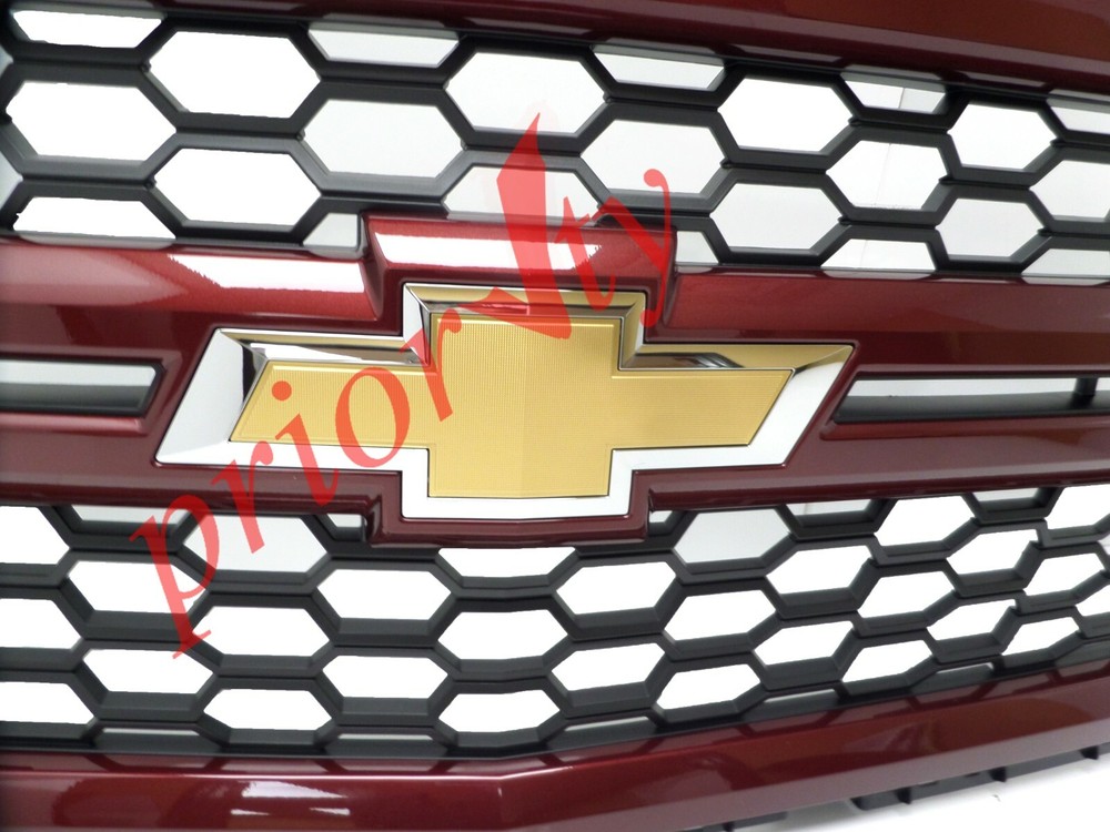 23194170 Front Grille Black Mesh Deep Ruby Metallic 2014-15 Chevrolet Silverado