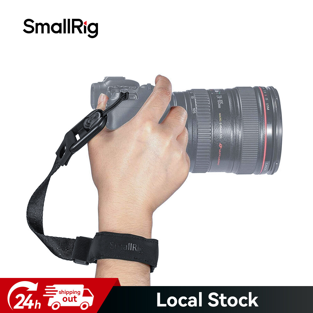 SmallRig Camera Wrist Strap with 2 Quick Release Clips for DSLR/SLR Camera