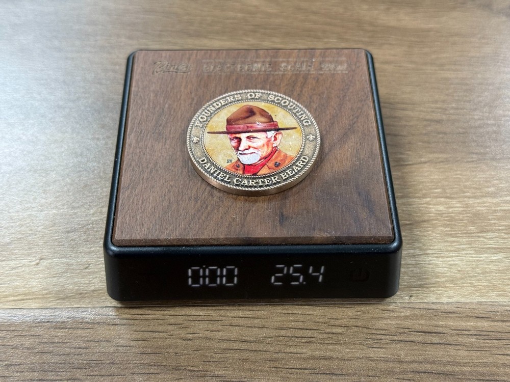 Daniel Carter Beard Scouting Founder Commissioner Challenge Coin M#4