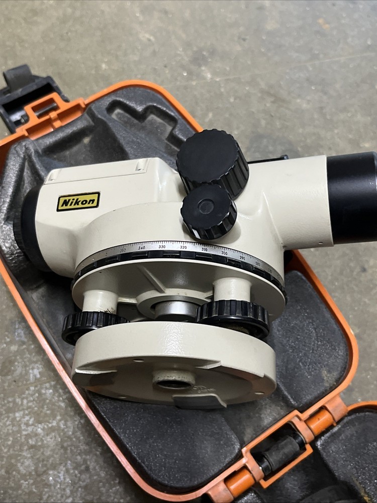 Nikon AZ-1S Engineers Automatic Level Surveying Camera & Case 📷
