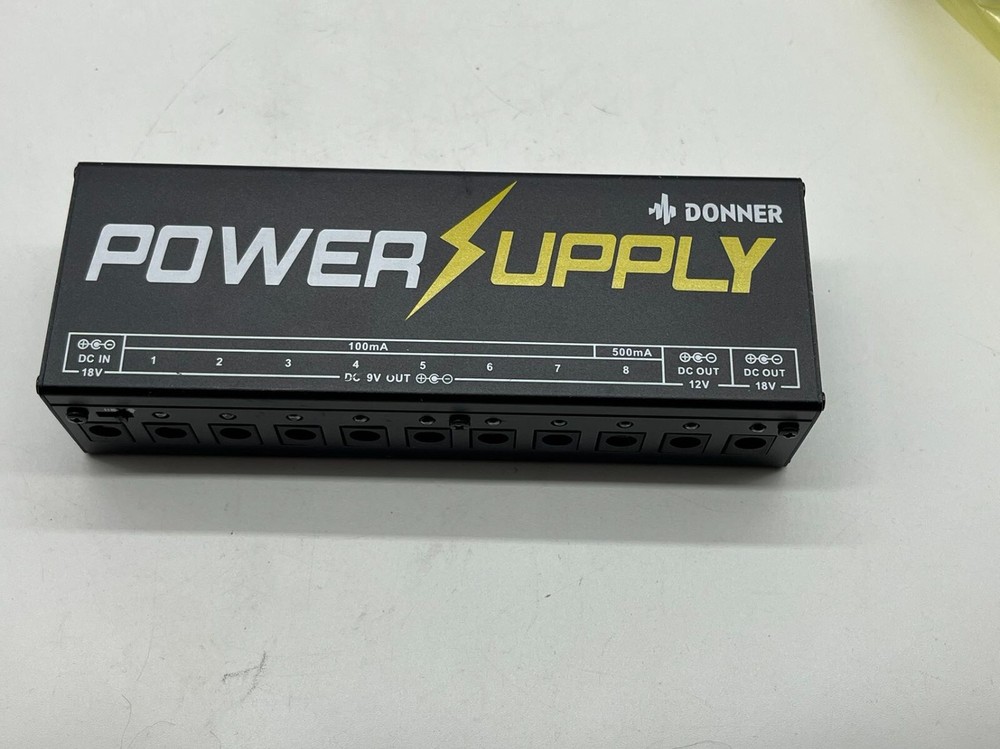 Donner 10 Channel Power Supply Independent Operation PSE Certified