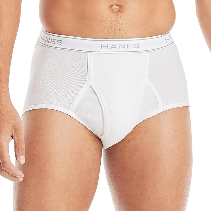 Hanes White Briefs 8-Pack