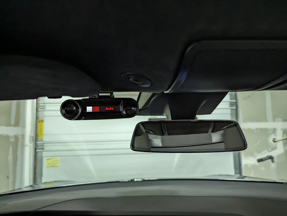 Headliner clip mounting system for Escort Radar Detector