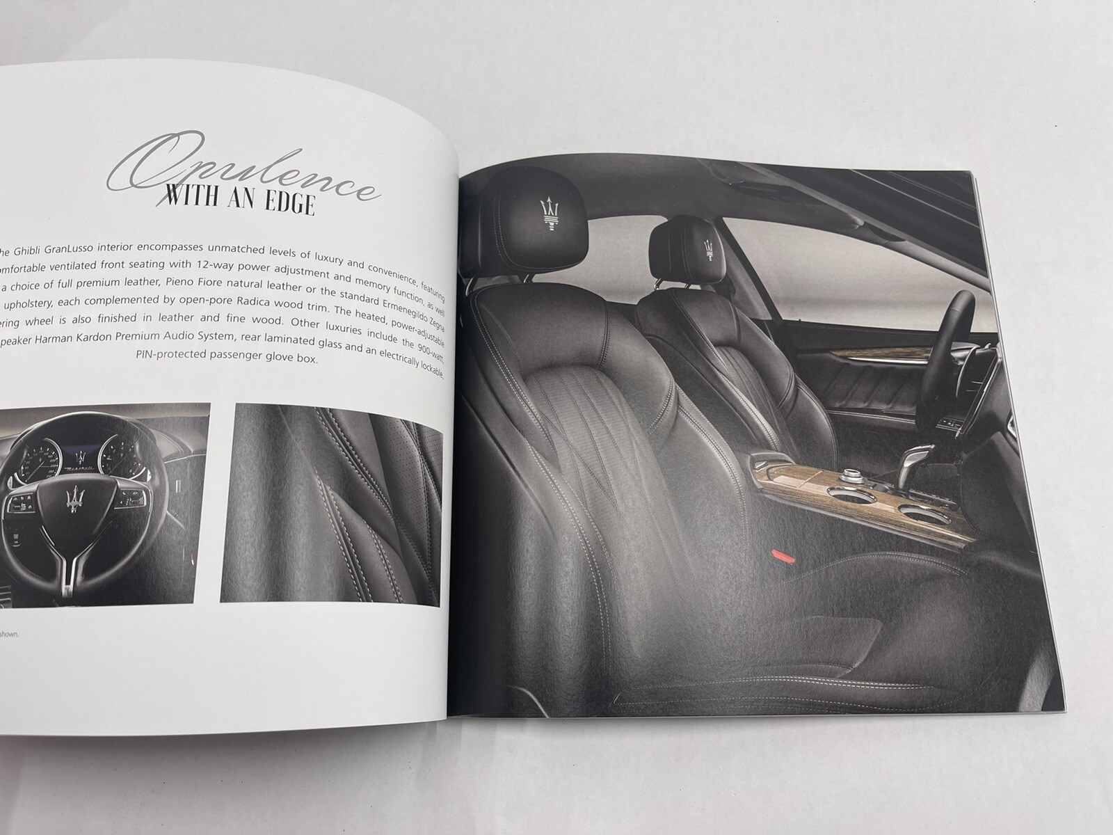 2019 Maserati Ghibli Dealer Book Brochure Overview NEW