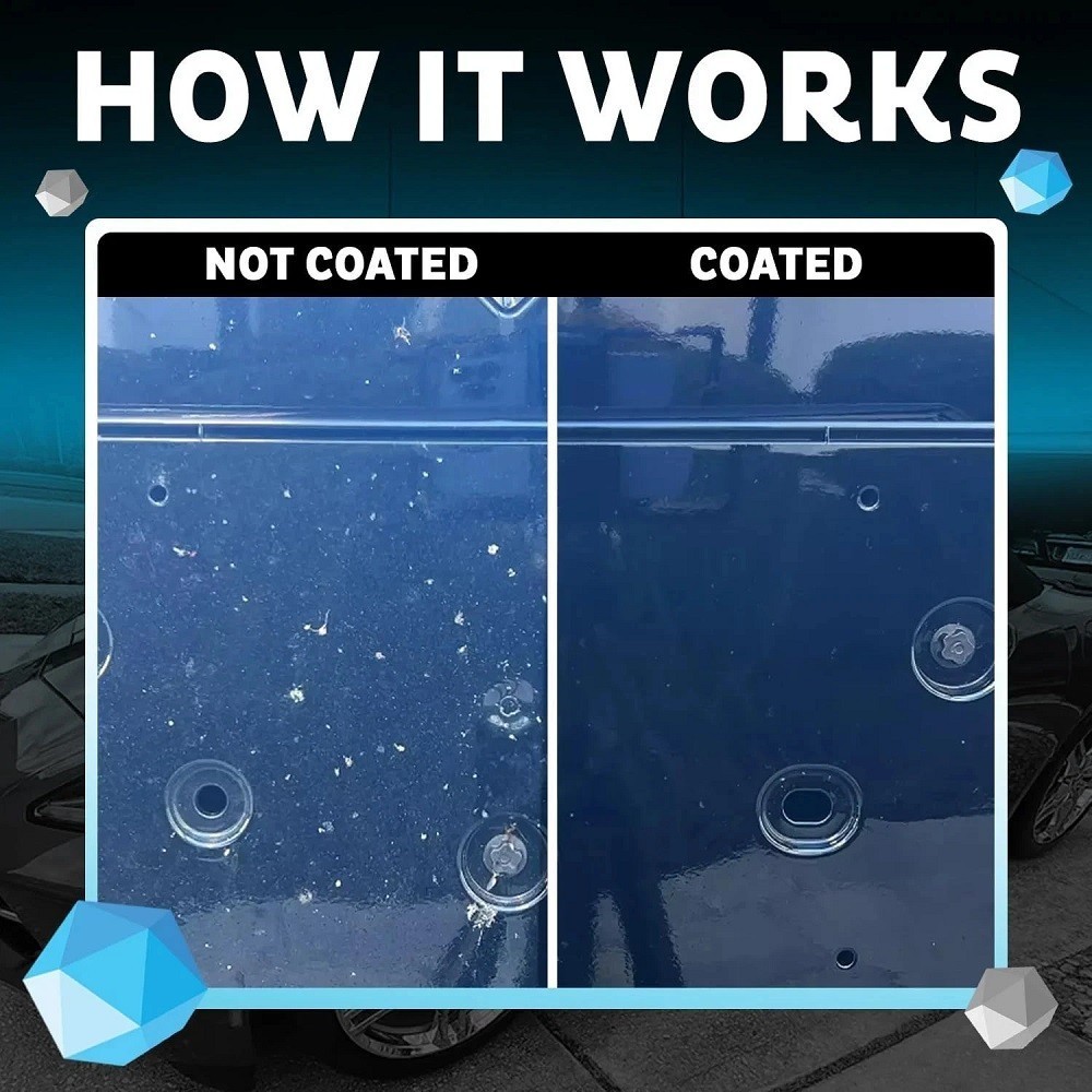 Maxlone Car Spray Coating Agent Quick Spray&Wipe Multi Functional with Towel 4OZ